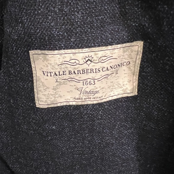 Proper Cloth navy unstructured blazer - Picture 3 of 5